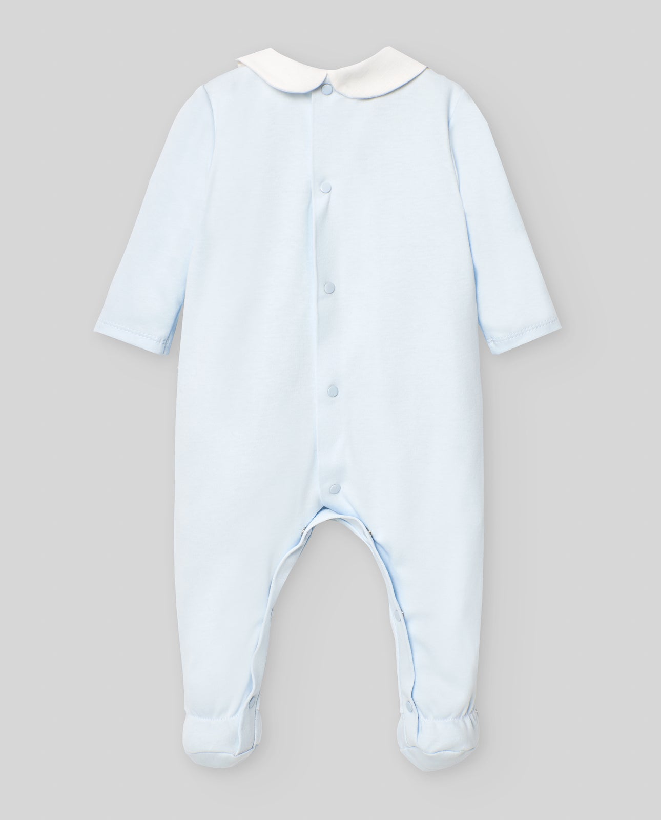 Conjunto de algodón azul bebé niño PAZ RODRIGUEZ