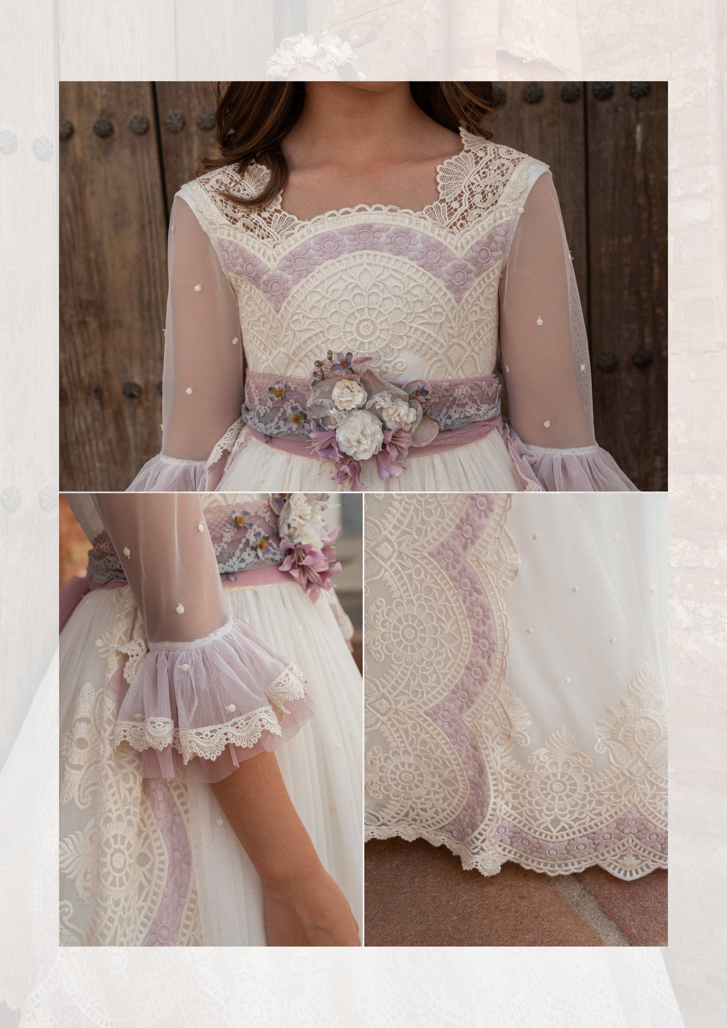 فستان المناولة موديل MADELINE من ماركة Manuela Macías