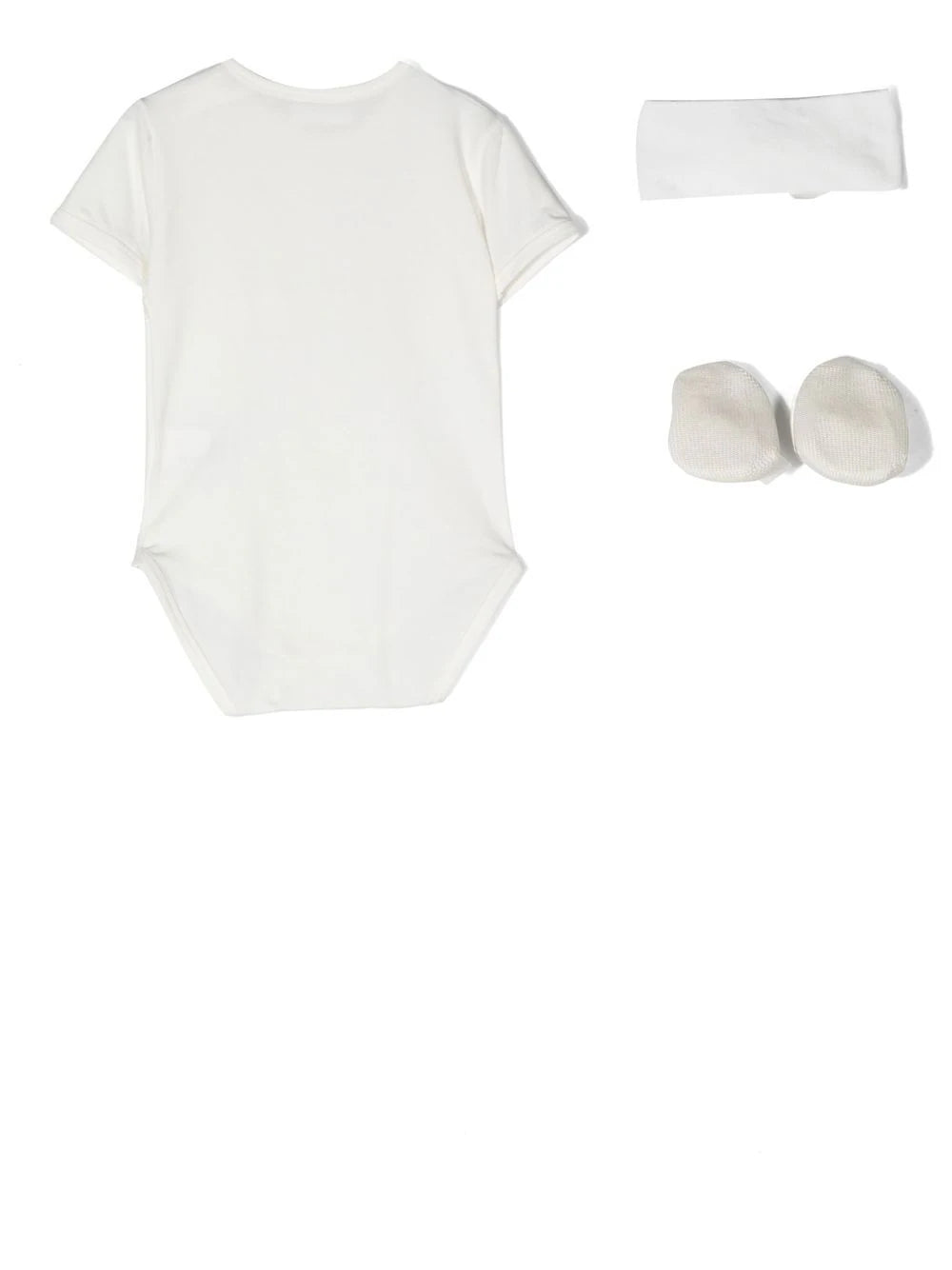 Body con manga corta de algodón para bebé niña verano La Perla