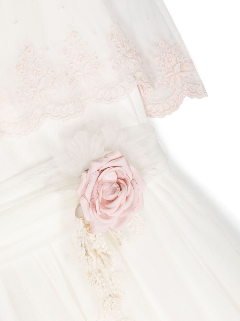 Vestido de comunión 506 para niña de la marca MIMILÚ