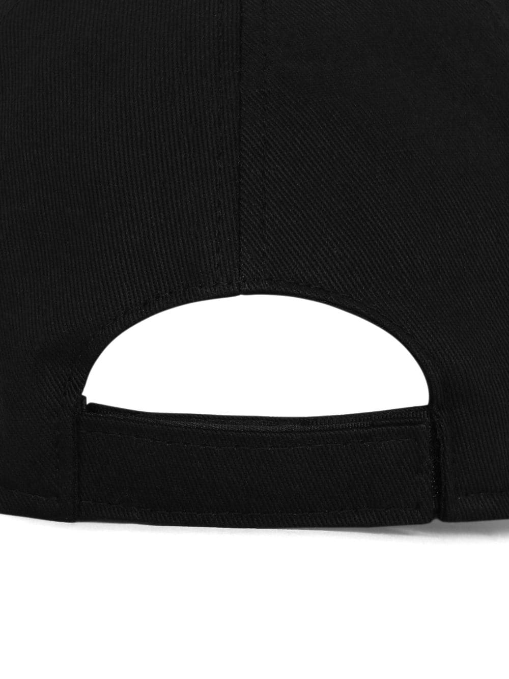 Gorra color negro DNA con logo estampado Dolce & Gabbana