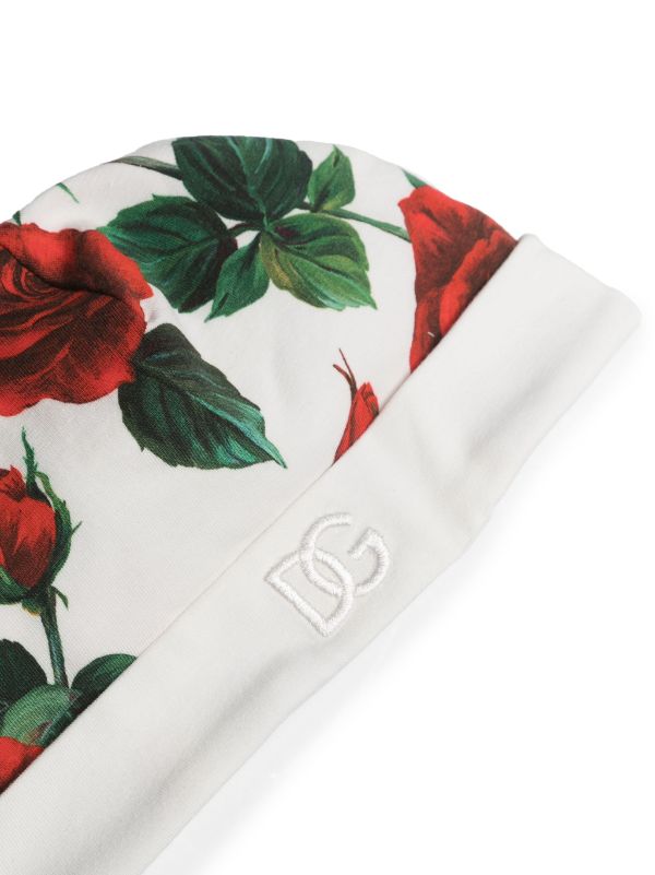 Conjunto rose-print de la marca Dolce&Gabbana para niña