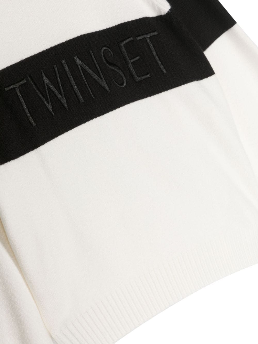 Ropa para niñas - Jersey color blanco con logo estampado TWINSET