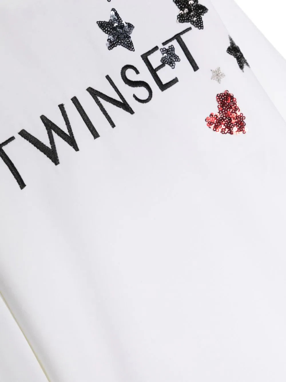 Camiseta con logo estampado TWINSET