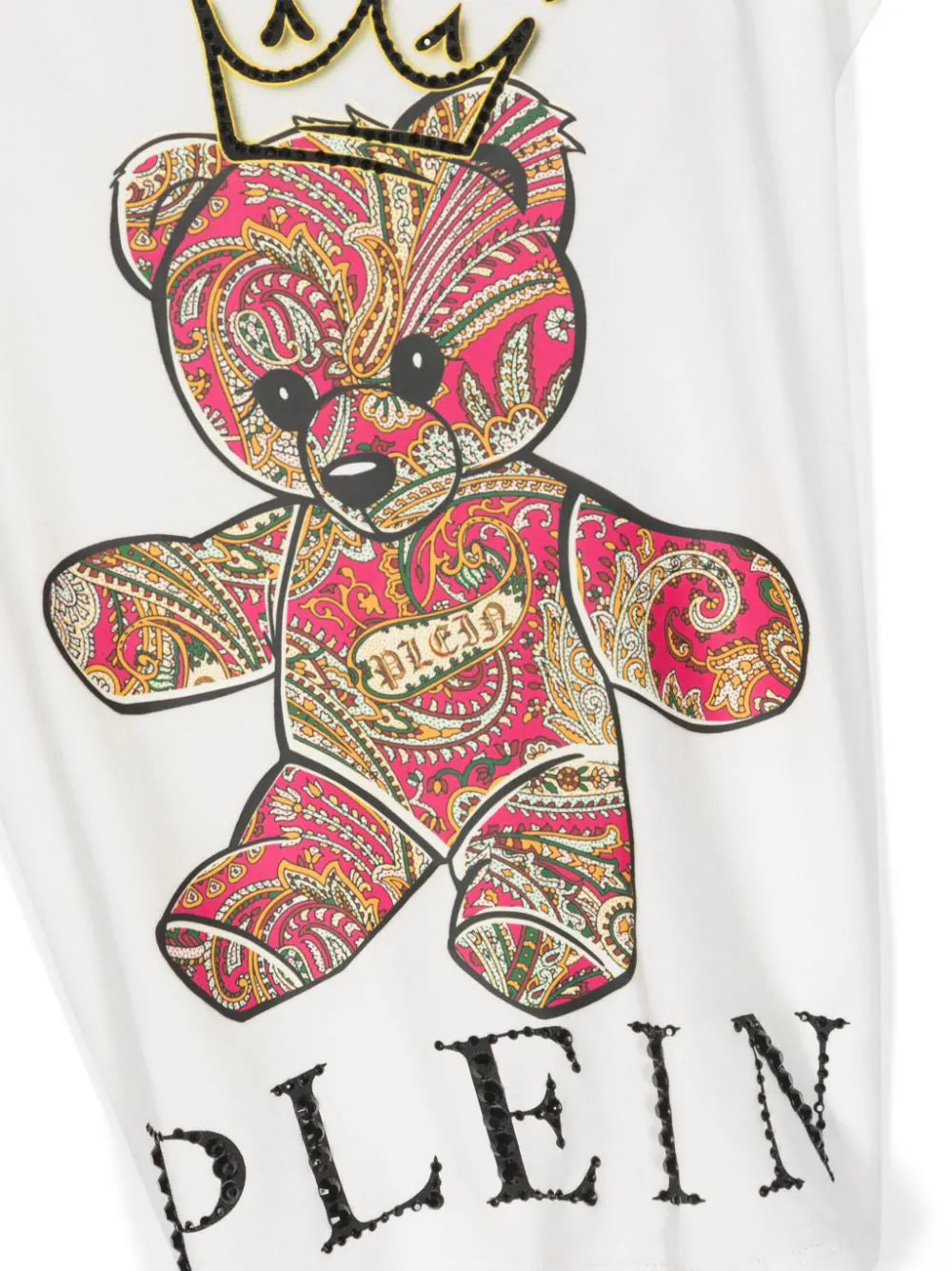 Camiseta con detalles de cristal Philipp Plein