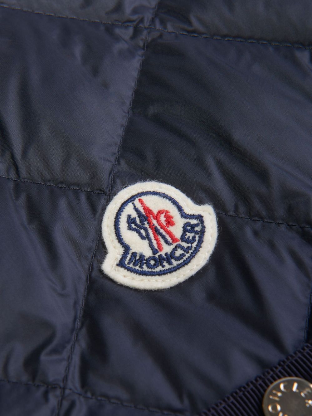 Chaleco azul Garonna de la marca MONCLER para niño