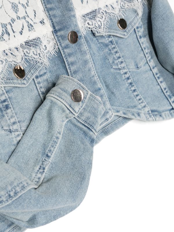 Girls clothing - denim jacket TWINSET