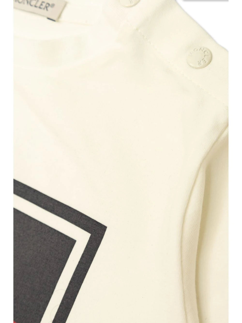 تي شيرت مونكلير ثلاثي الألوان بأكمام طويلة للأولاد