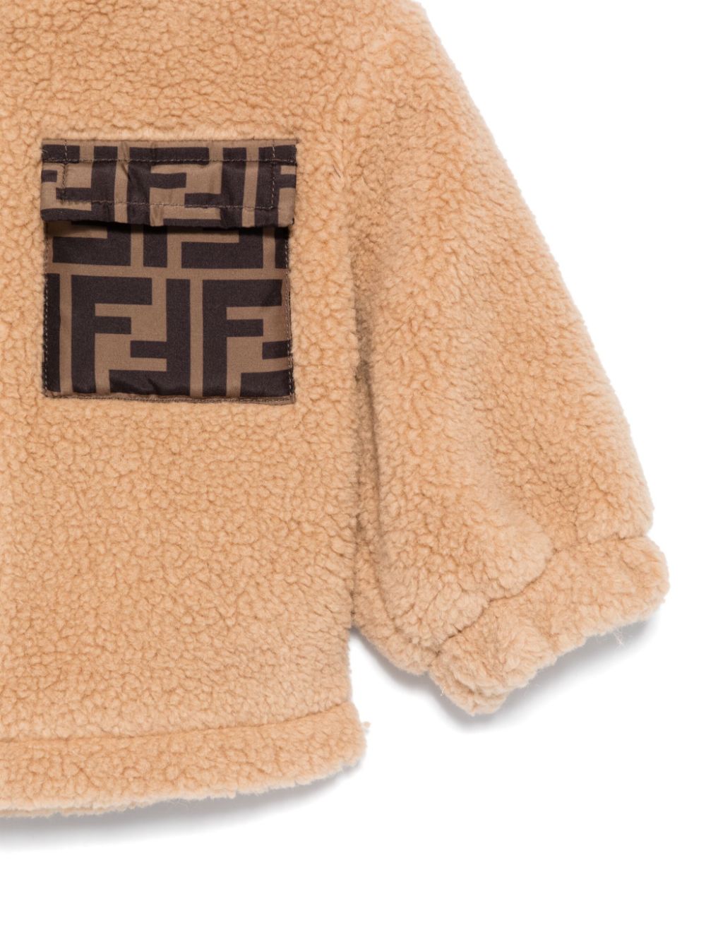 Chaqueta de invierno para bebé niño de la marca Fendi Kids