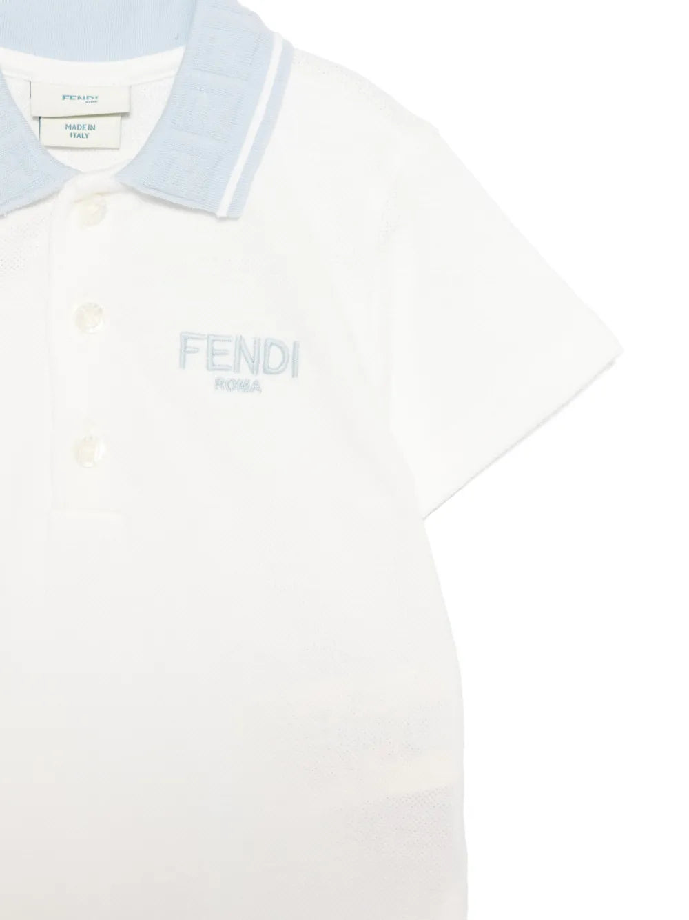 Polo para bebé nino de piqué de la marca Fendi Kids