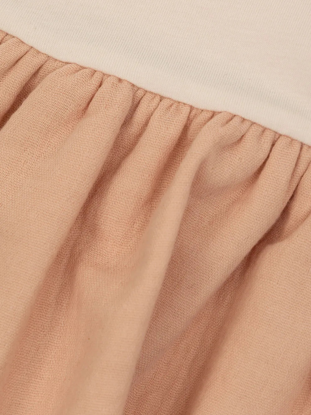 Vestido de algodón rosa MONCLER para bebé niña