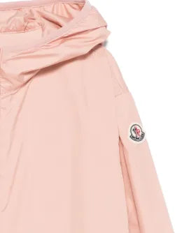Chaqueta impermeable con capucha Fegeo beige para niña MONCLER