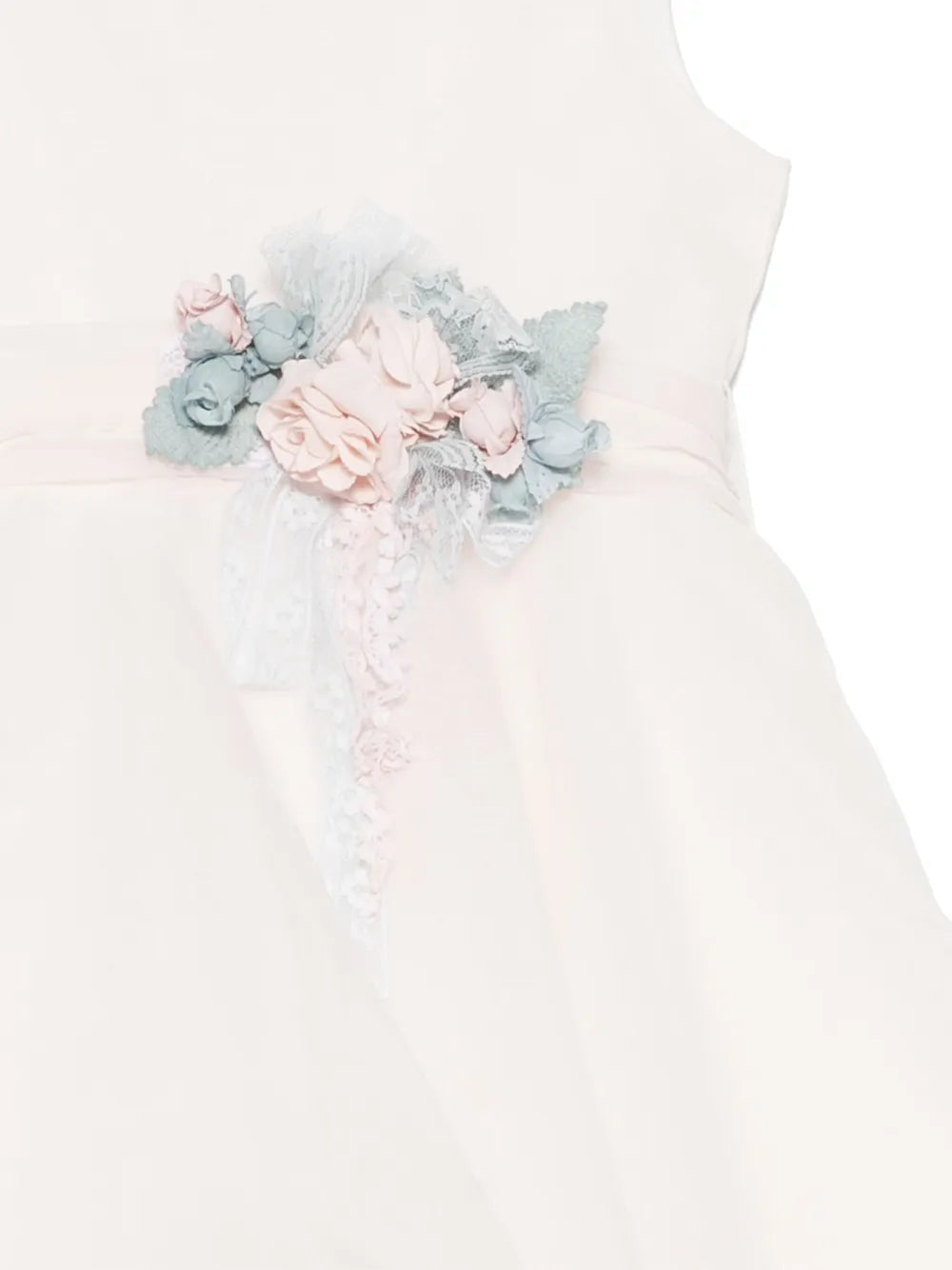 Vestido de ceremonia rosa 260 para niña de la marca MIMILÚ