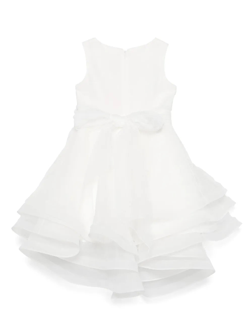 Vestido de ceremonia blanco 207 para niña de la marca MIMILÚ
