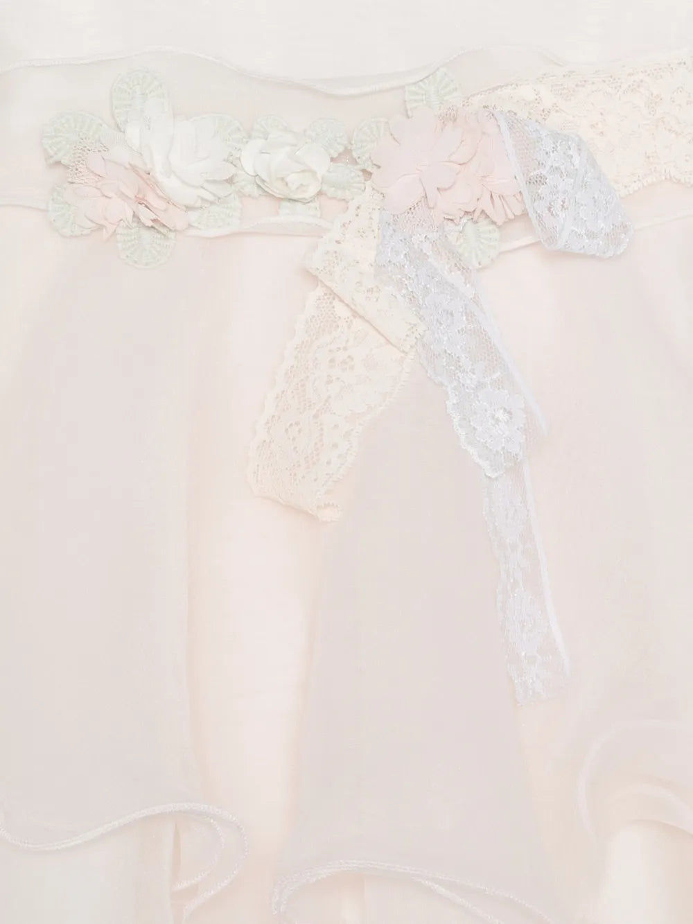 Vestido rosa de ceremonia 375 para bebé niña de la marca MIMILÚ