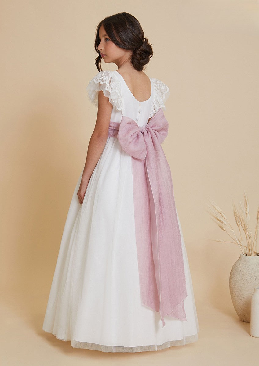 Vestido de comunión 617029MC la marca AMAYA