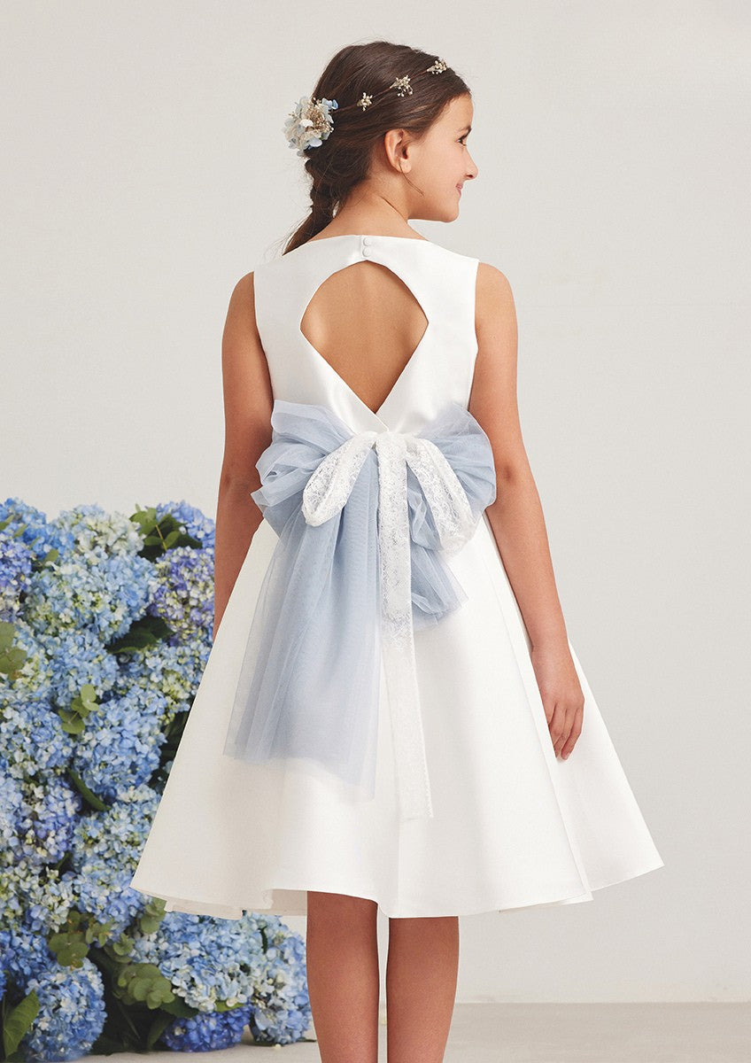 Vestido corto de comunion 586002 de la marca AMAYA