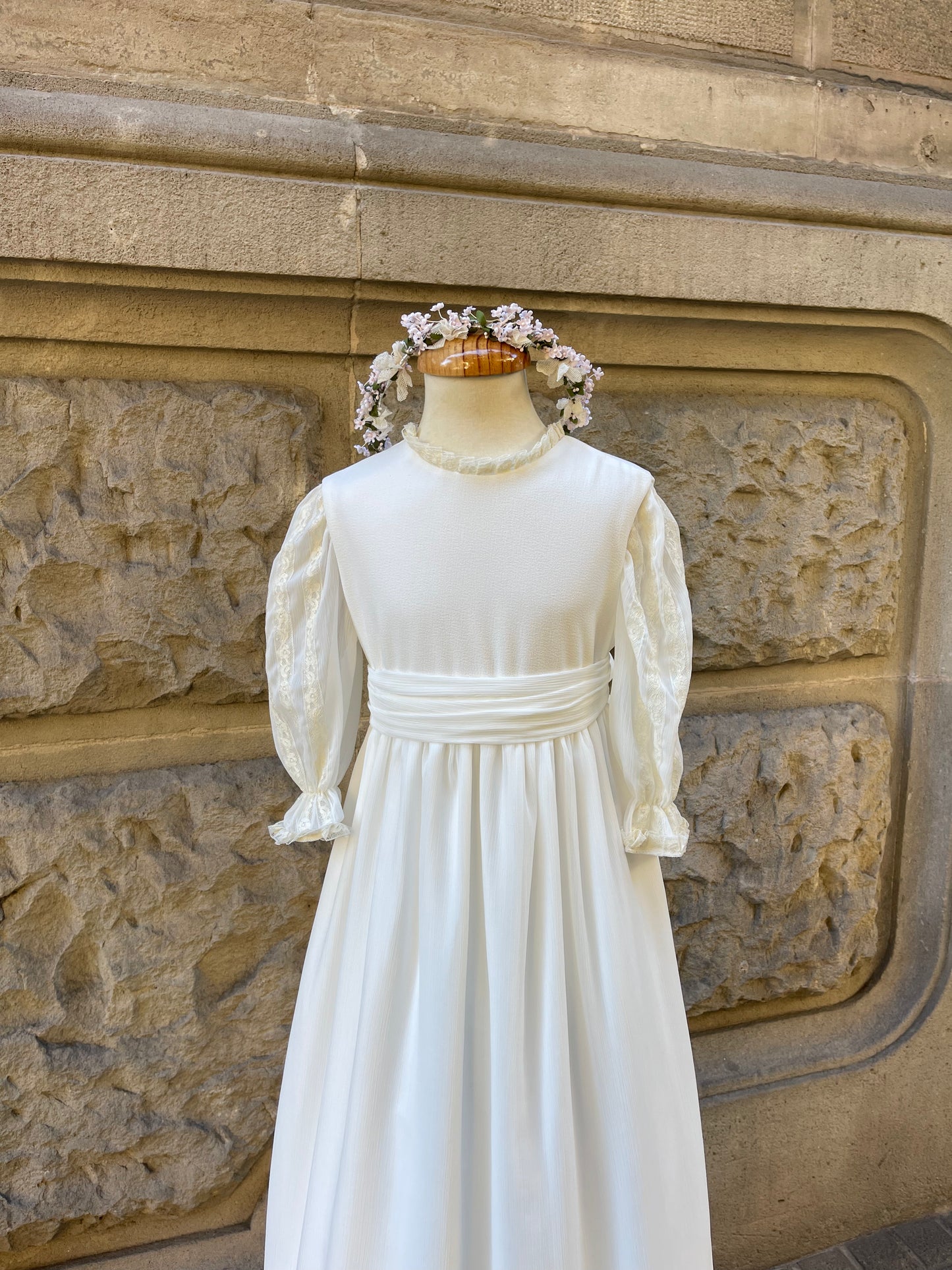 Vestido de comunión FLAVIA de la marca PETRITAS (lazada no incluida)