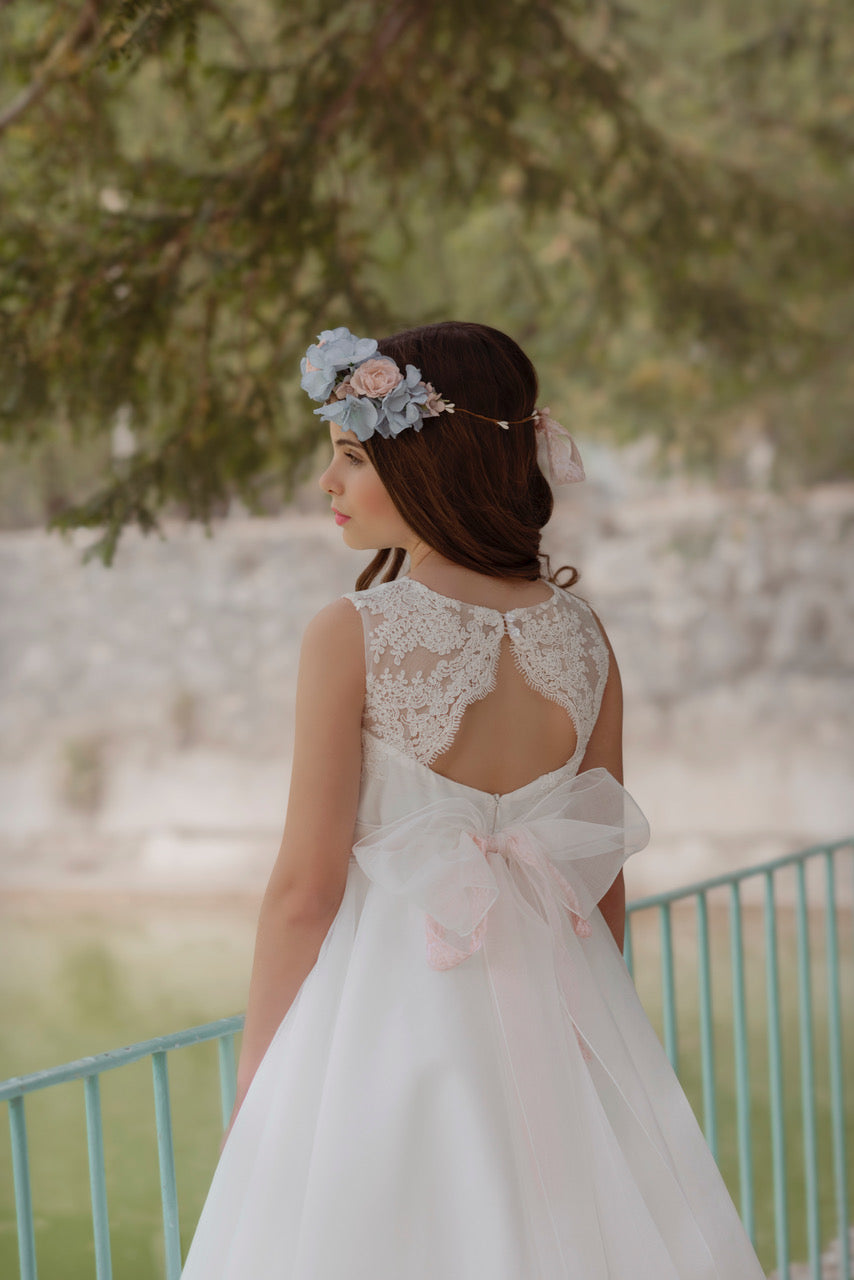 Vestido de comunión 130 para niñas de la marca MIMILÚ