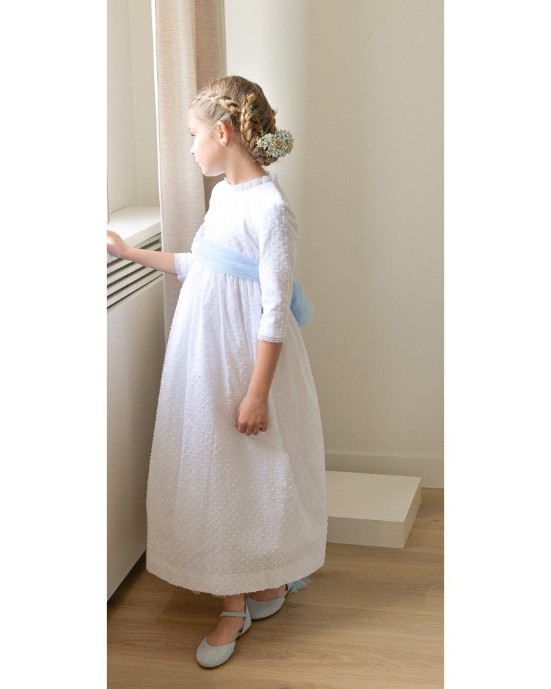 Vestido de comunión CAROLINA de la marca PETRITAS (lazada no incluida)