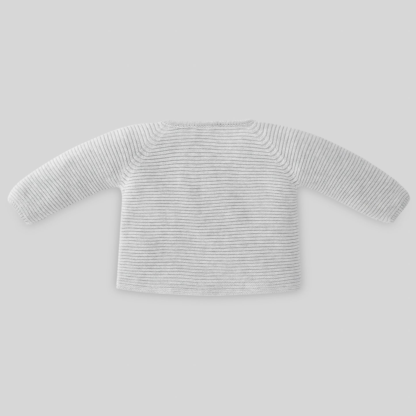 Chaqueta jersey gris para niño de Paz Rodriguez