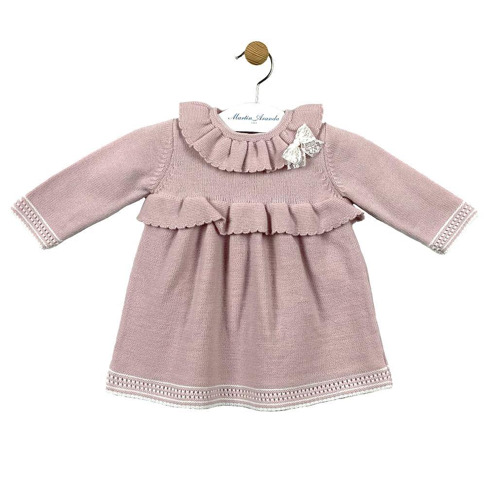 ROPA PARA NIÑOS - VESTIDO PUNTO NIÑA SHALM - Modini Shop