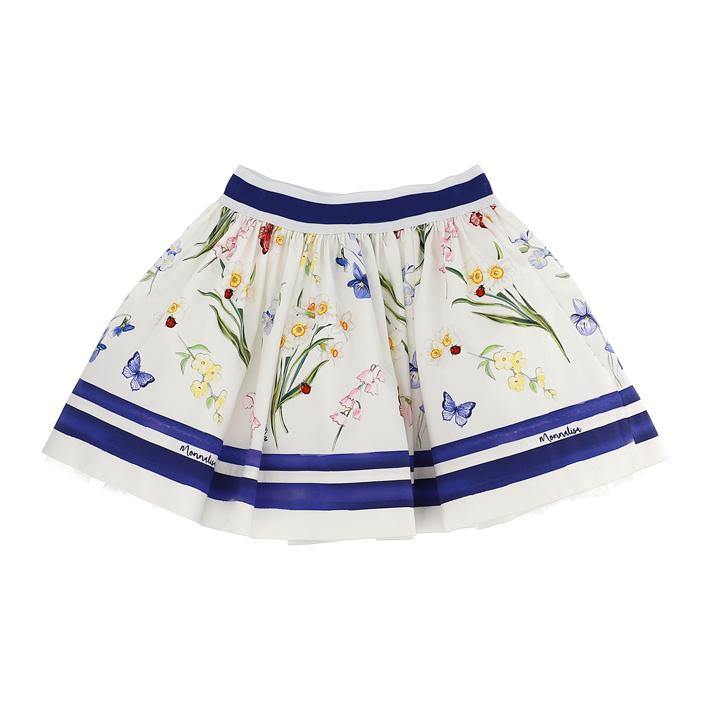 ROPA PARA NIÑOS - FALDA CON MARIPOZAS MONNALISA - Modini Shop
