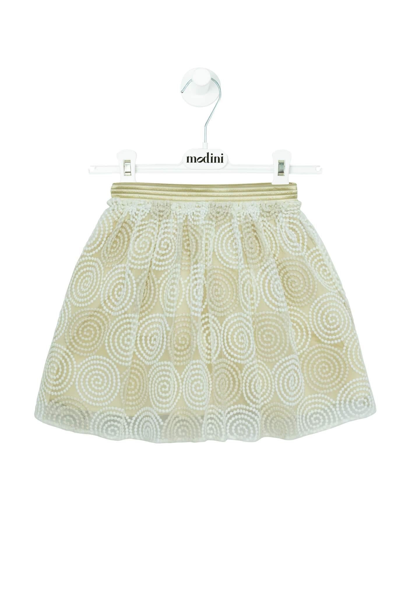 ROPA PARA NIÑOS - FALDA EN TULL DORADO I PINCO PALLINO - Modini Shop