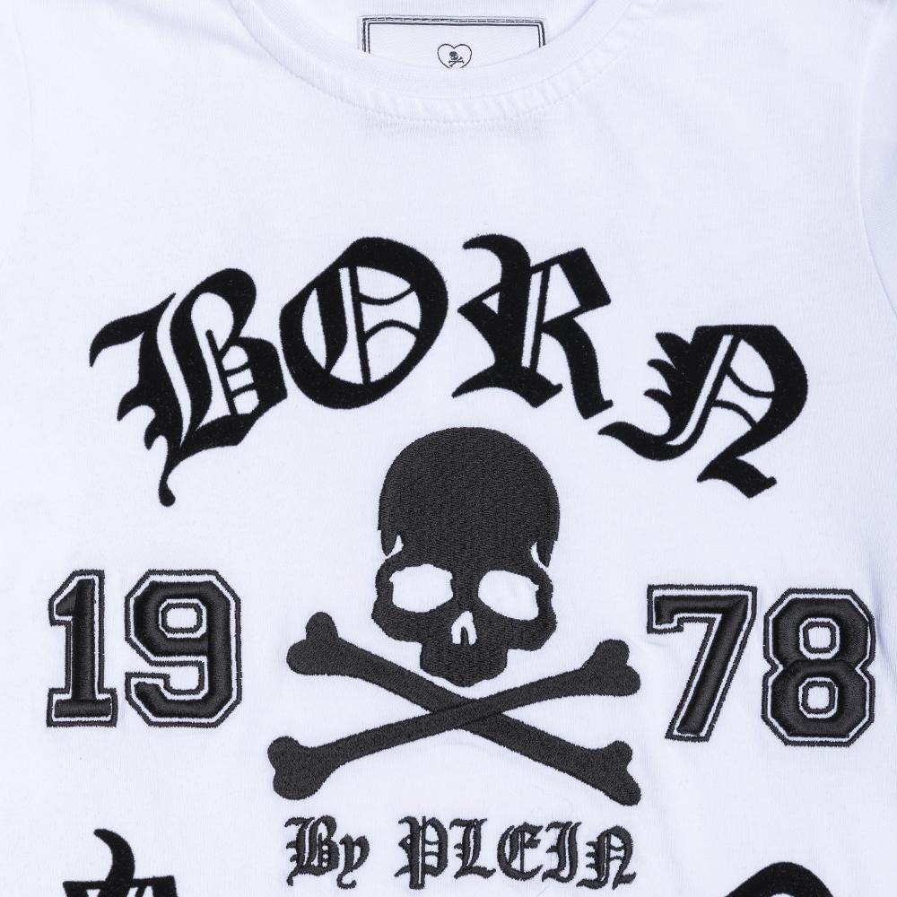 ROPA PARA NIÑOS - CAMISETA BLANCA PHILIPP PLEIN - Modini Shop