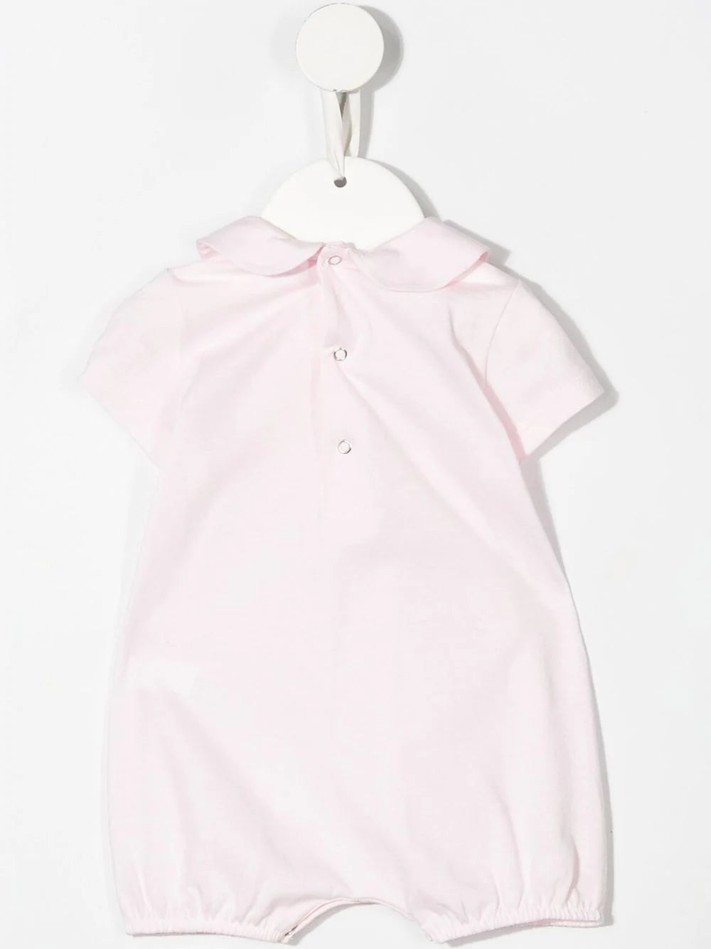 Body de color rosa de manga corta con zapatitos para bebé niña 48527 La Perla