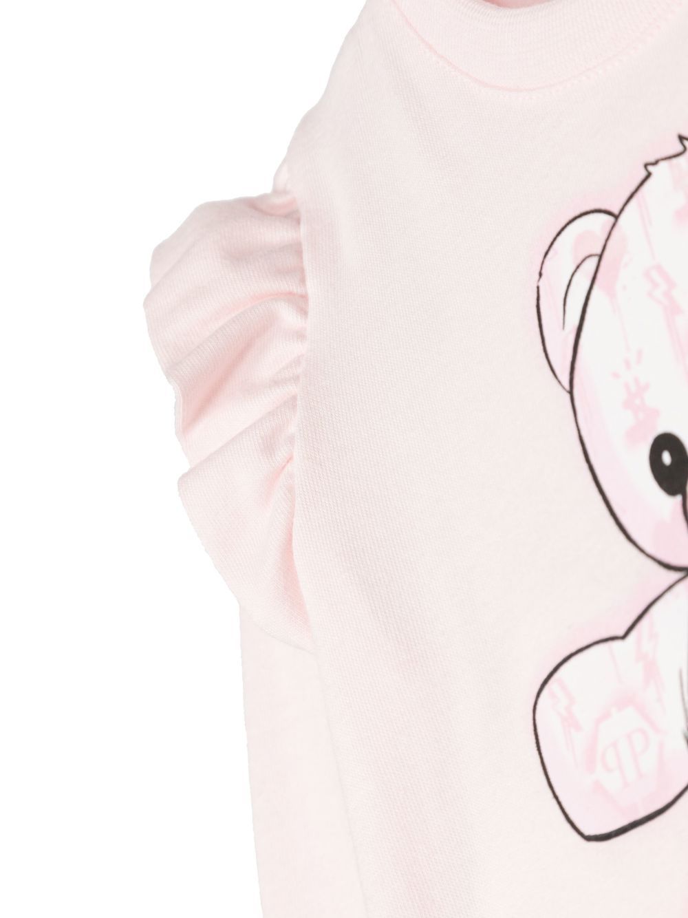 SWEATJACKET GREY WITH BLACK FOR THE BOY PHILIPP PLEIN