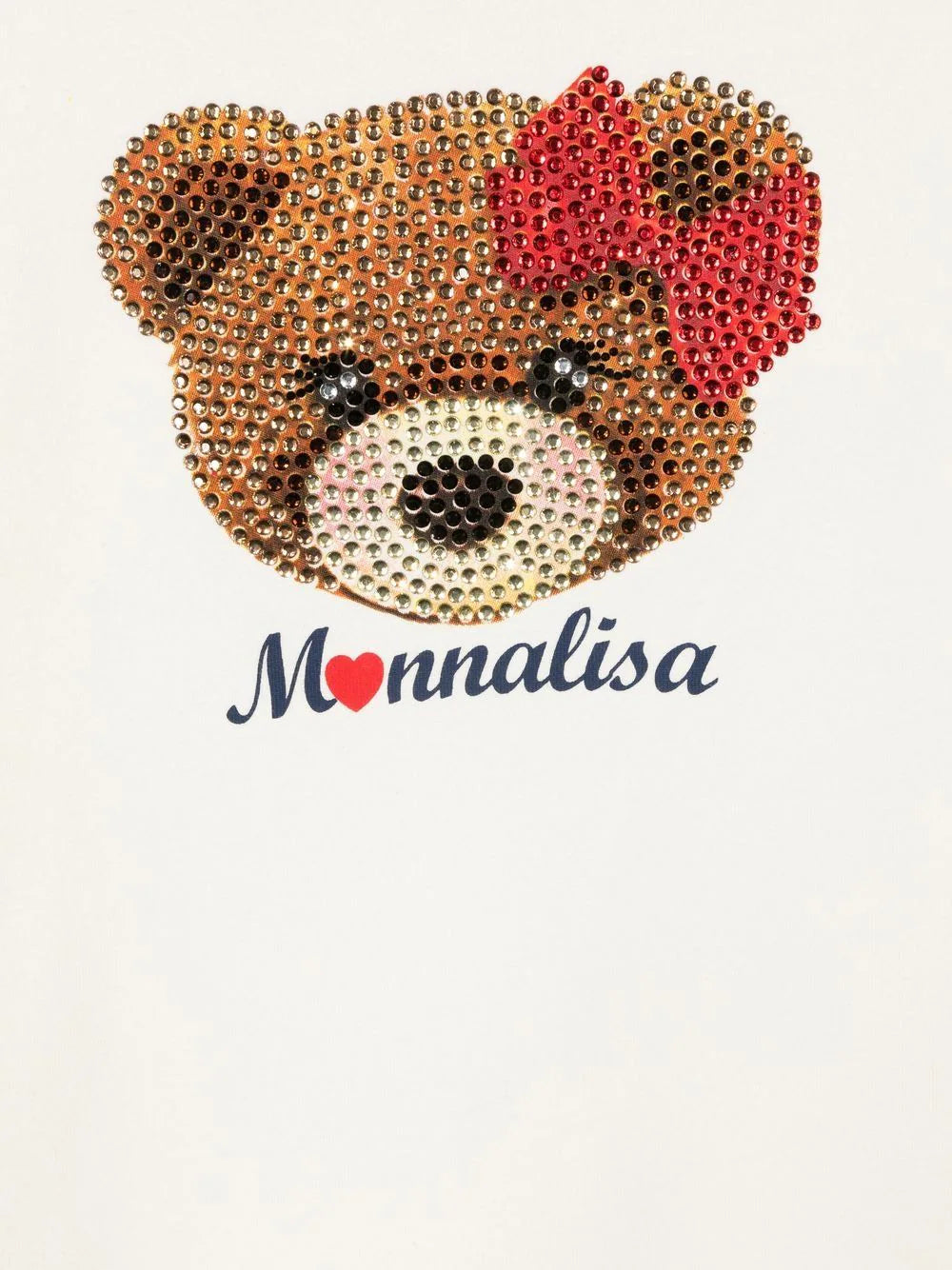 ملابس الأطفال - فستان MONNALISA بتصميم رياضي بأكمام طويلة