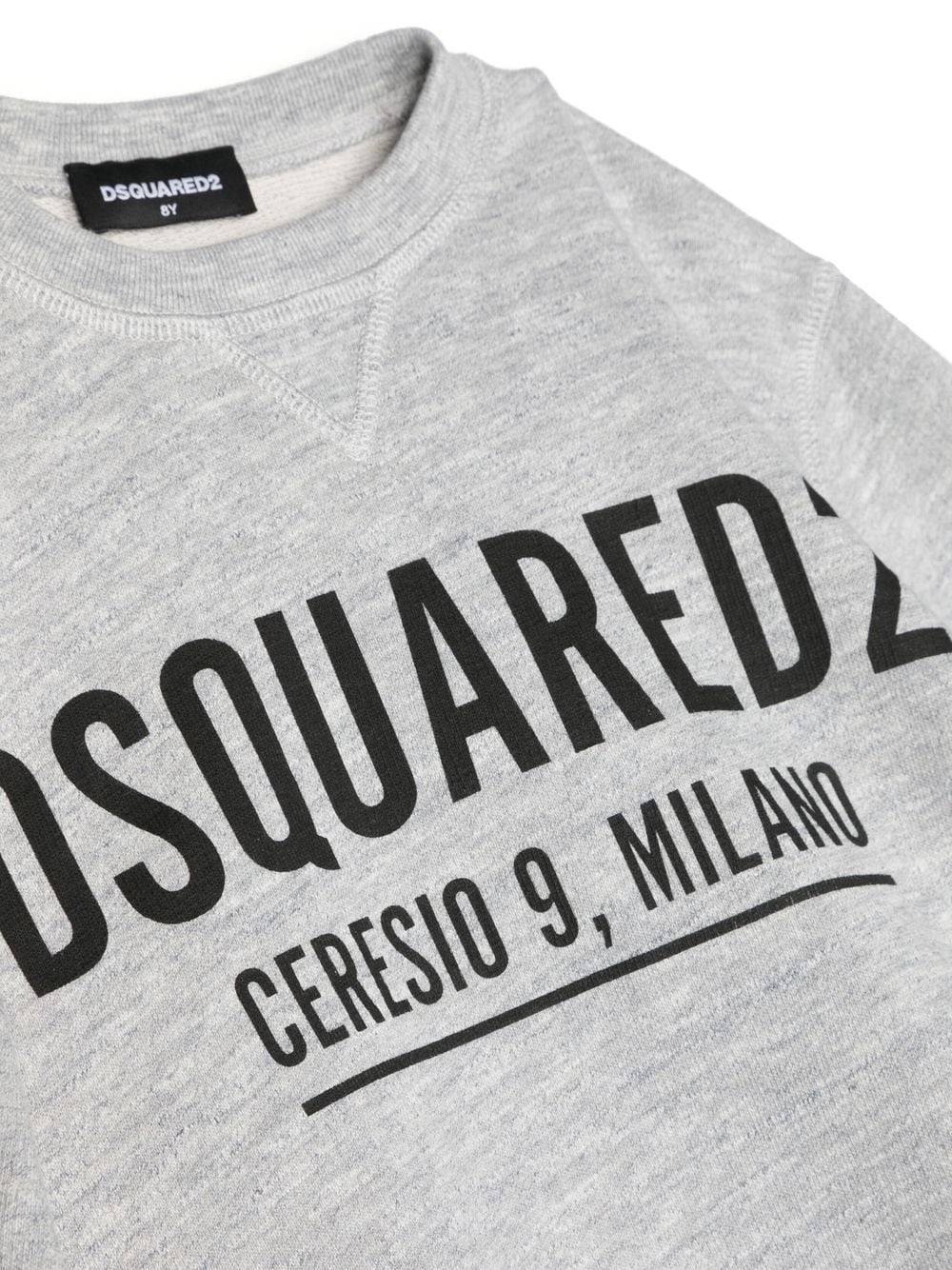 Ropa para niños - sudadera con logo y cuello redondo DSQUARED2