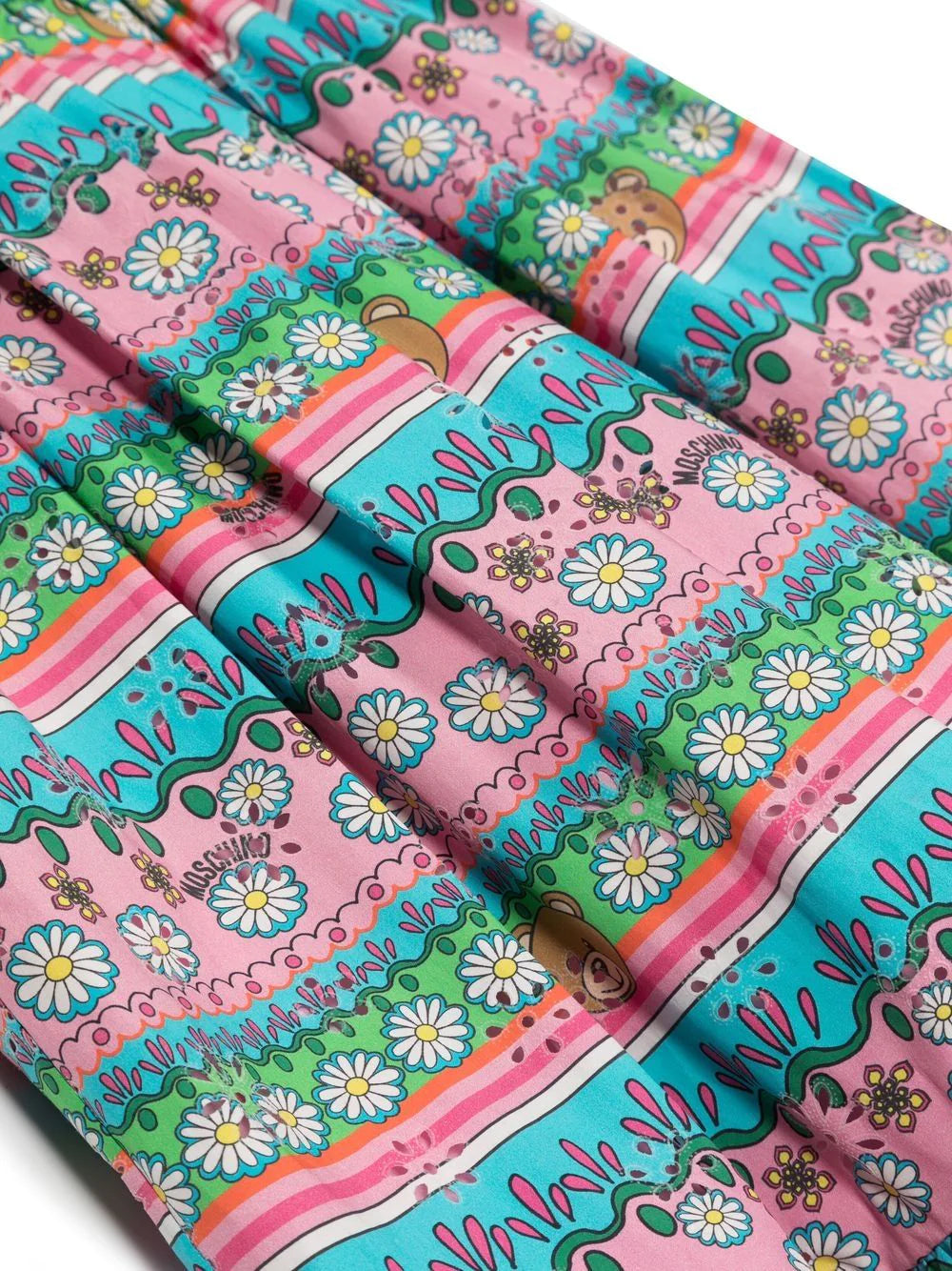 Childrenswear - MOSCHINO logo print dress