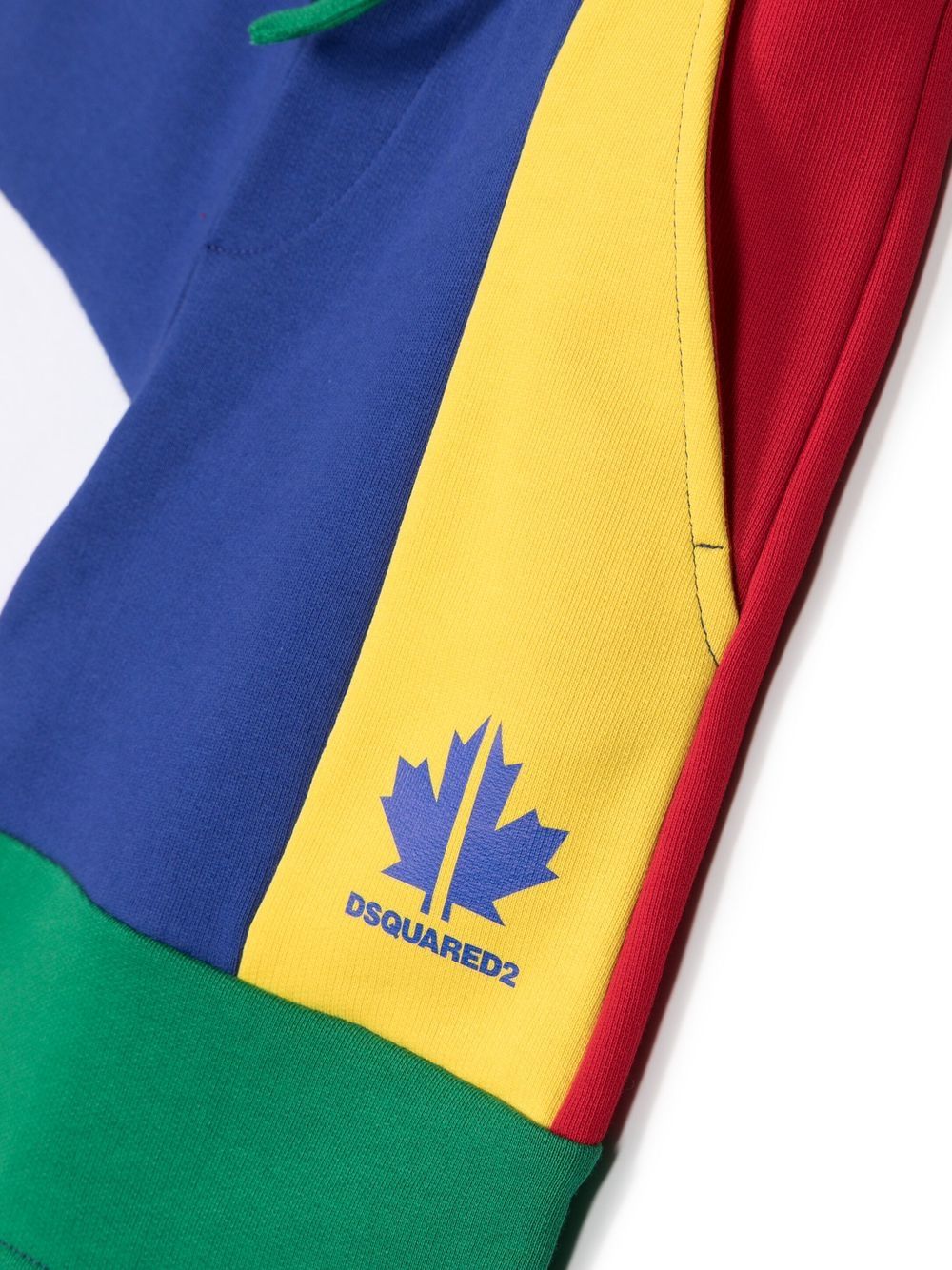 Ropa para niños - pantalón corto de deporte con logo estampado DSQUARED2