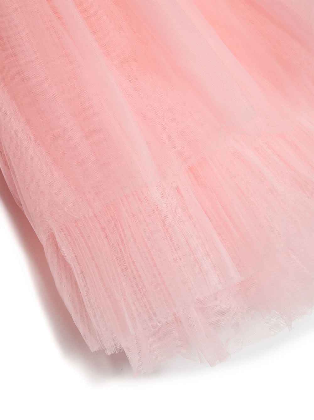 Girls sleeveless dress with tulle lantern skirt TWINSET