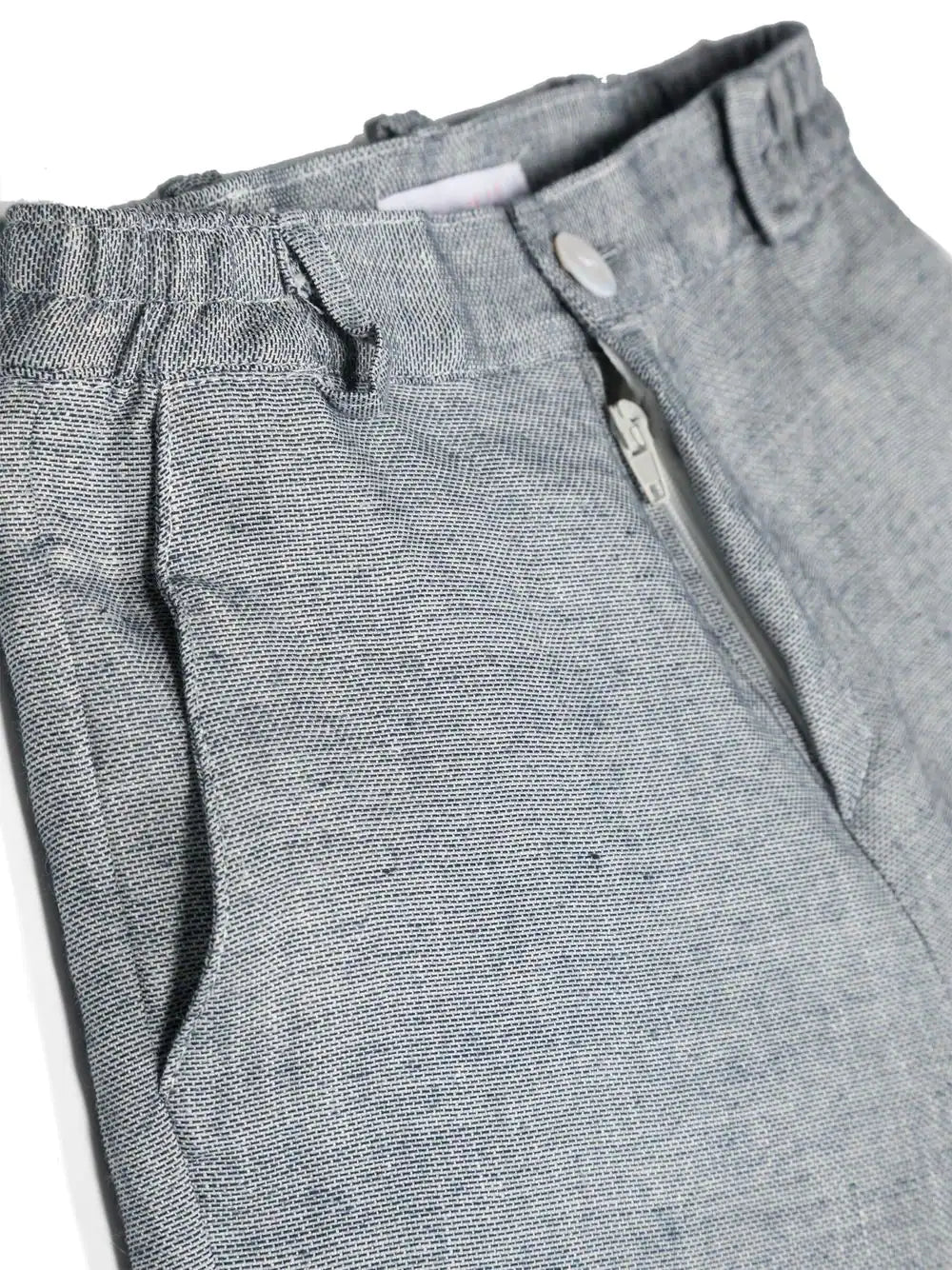 Traje azul lino 510 para el niño Mimilú