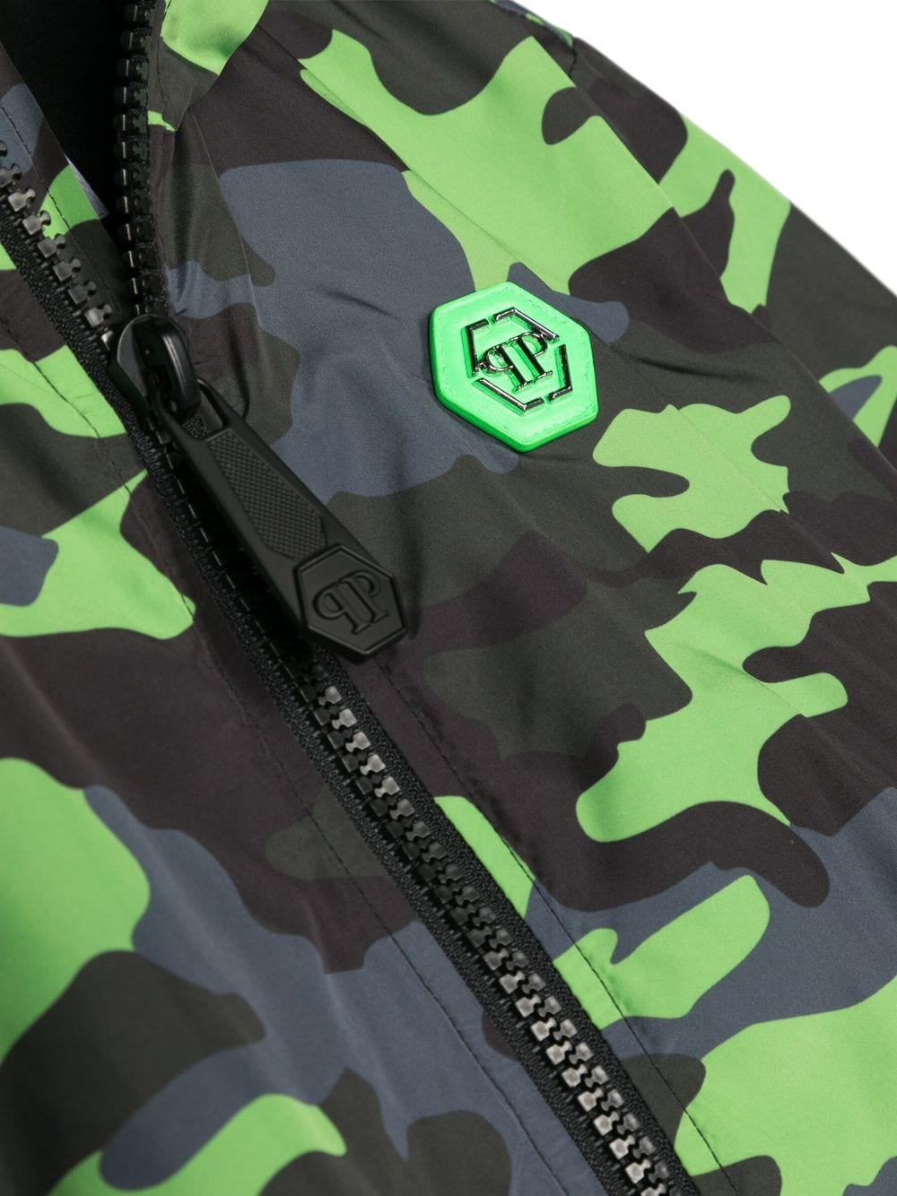 Ropa para niños - chaqueta haki Philipp Plein