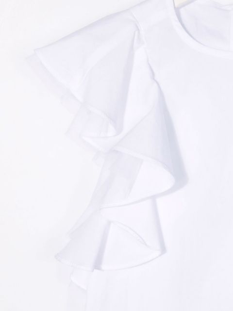 Children's clothing- TWINSET white dress for girls