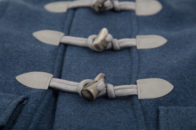 ROPA PARA NIÑAS - ABRIGO EN AZURRO BIMBALO - Modini Shop