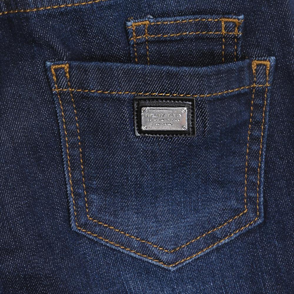 ROPA PARA NIÑOS - TEJANOS AZUL PHILIPP PLEIN - Modini Shop