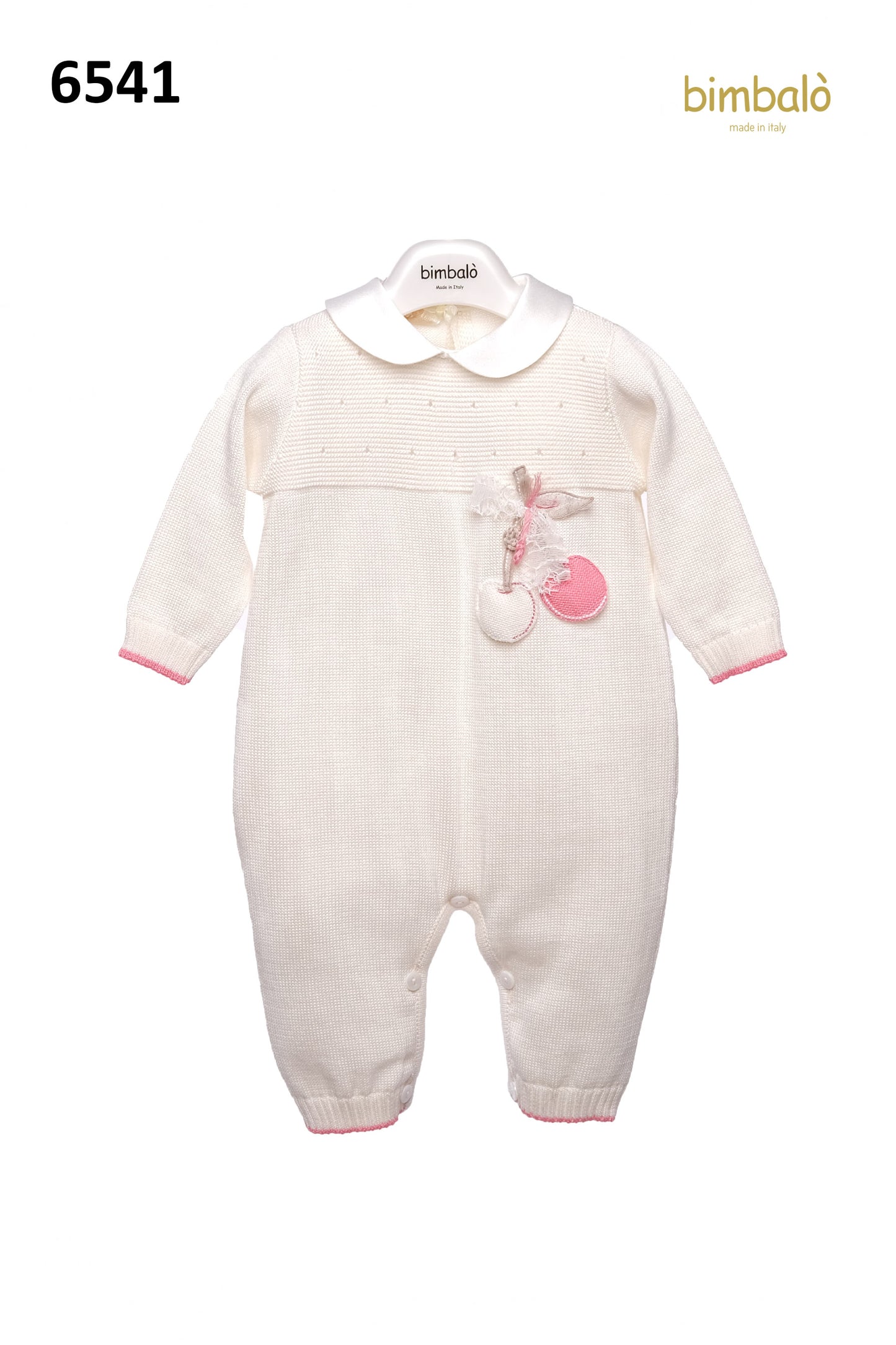 Bimbalò white baby girl set