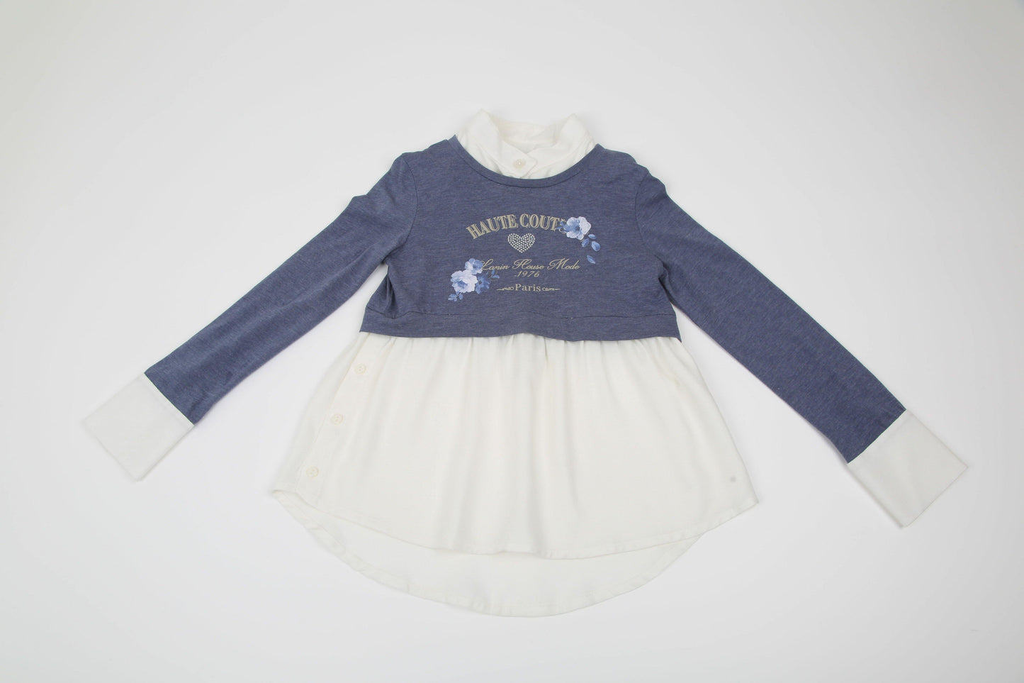 ROPA PARA NIÑOS - BLUSA CON JERSEY LAPIN HOUSE - Modini Shop