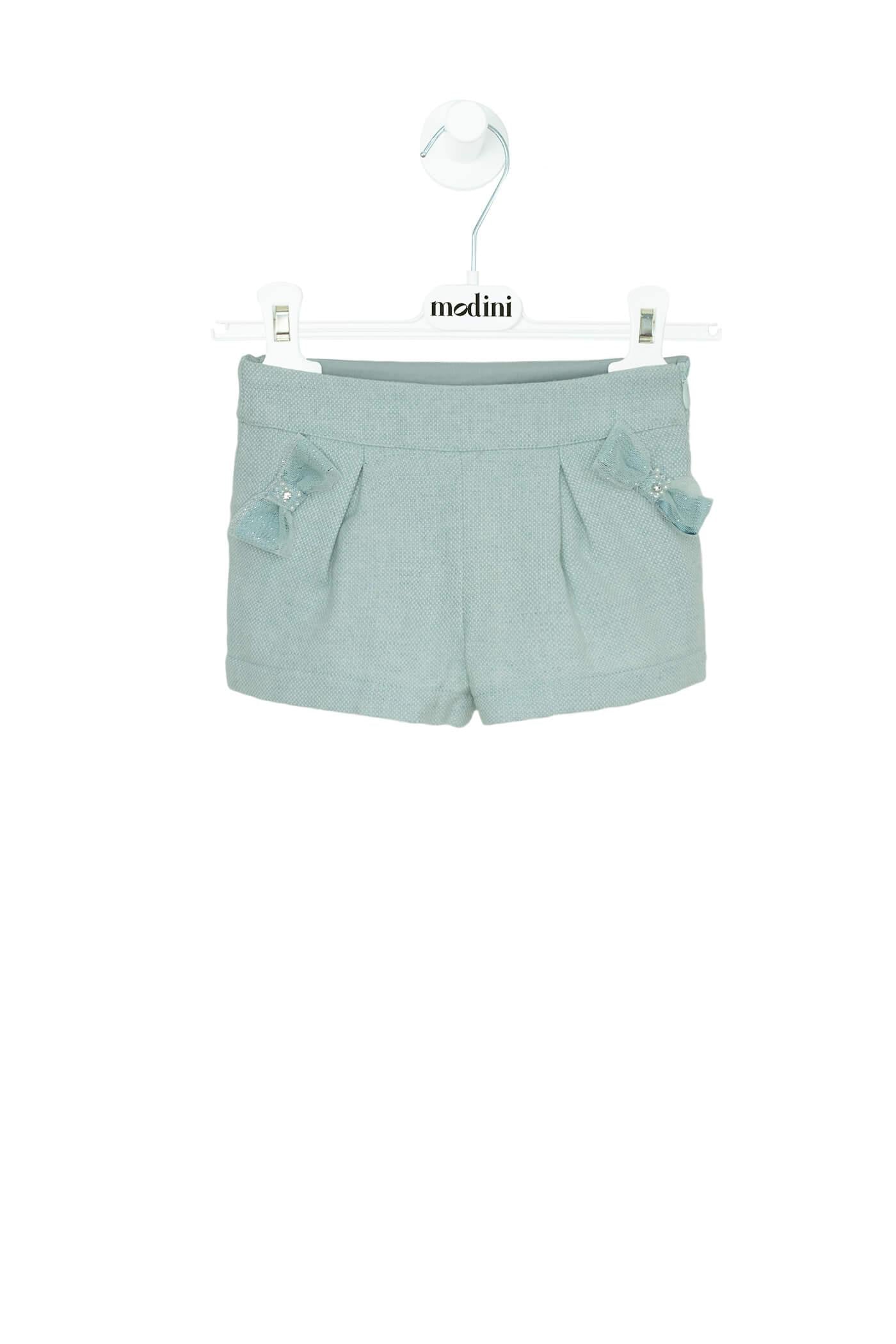 ROPA PARA NIÑAS - PANTALONES SHORTS AZULES LAPIN HOUSE - Modini Shop