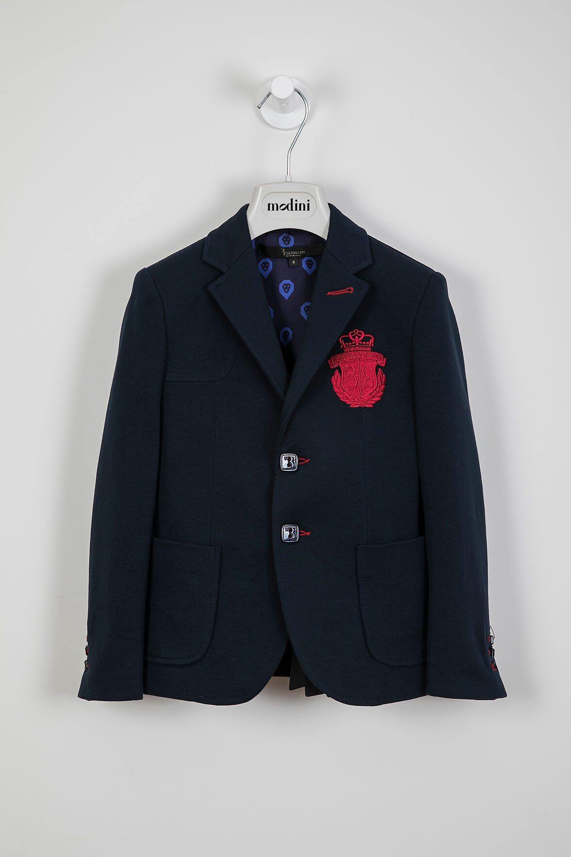 ROPA PARA NIÑOS - Americana azul marino Billionaire "William One" - Modini Shop