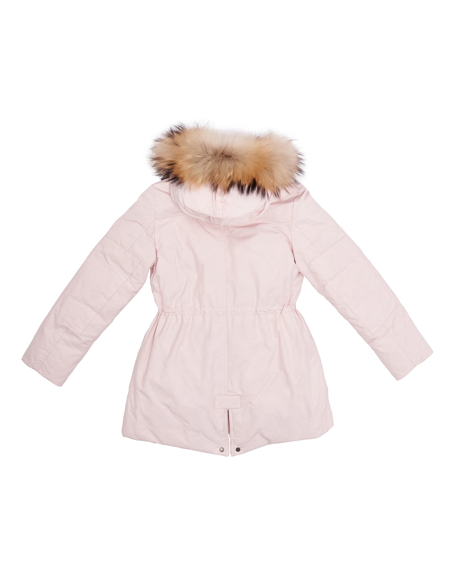 ROPA PARA NIÑOS - PARKA MILITAR ROSA WOOLRICH