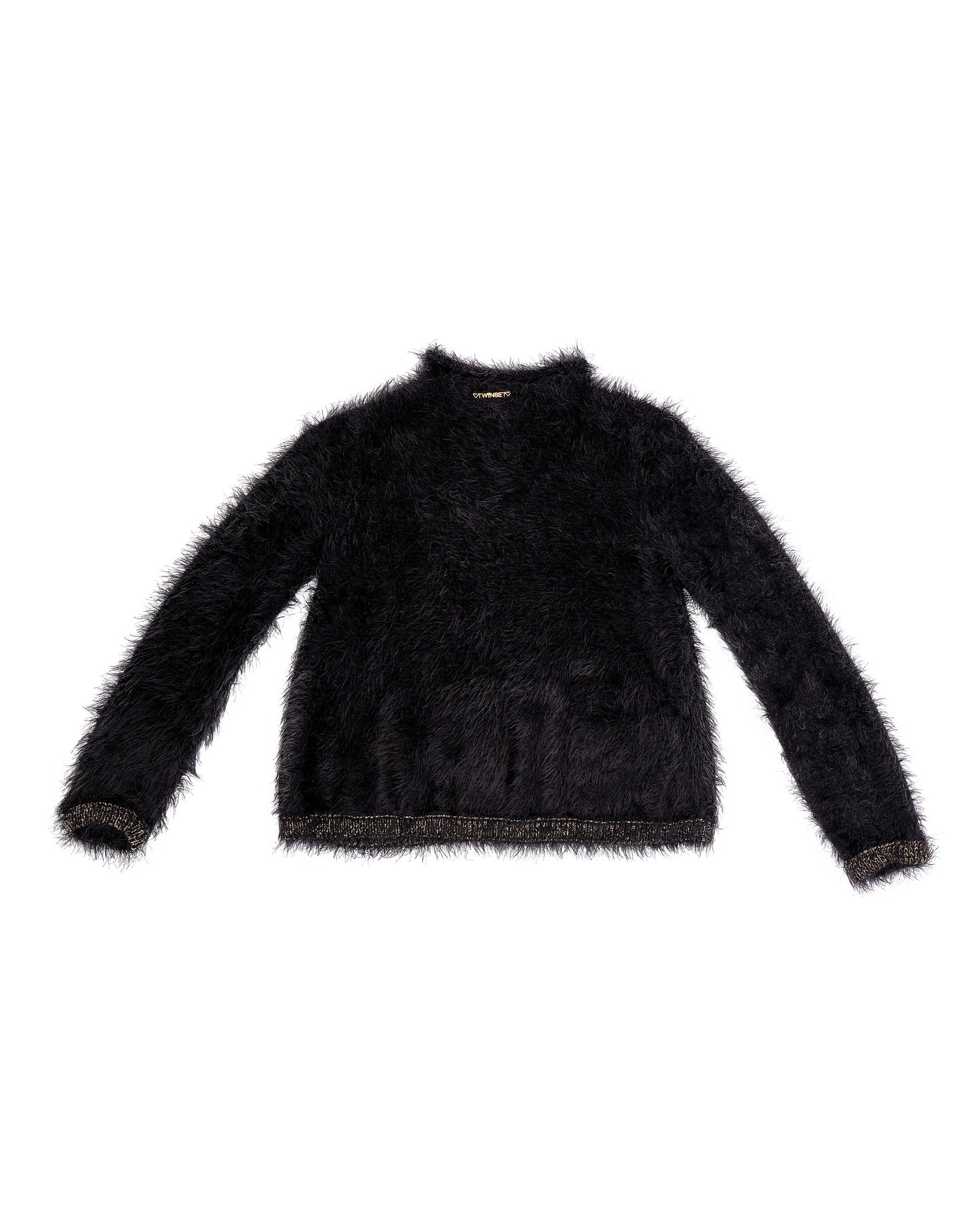 ROPA PARA NIÑAS - JERSEY NEGRO TWINSET