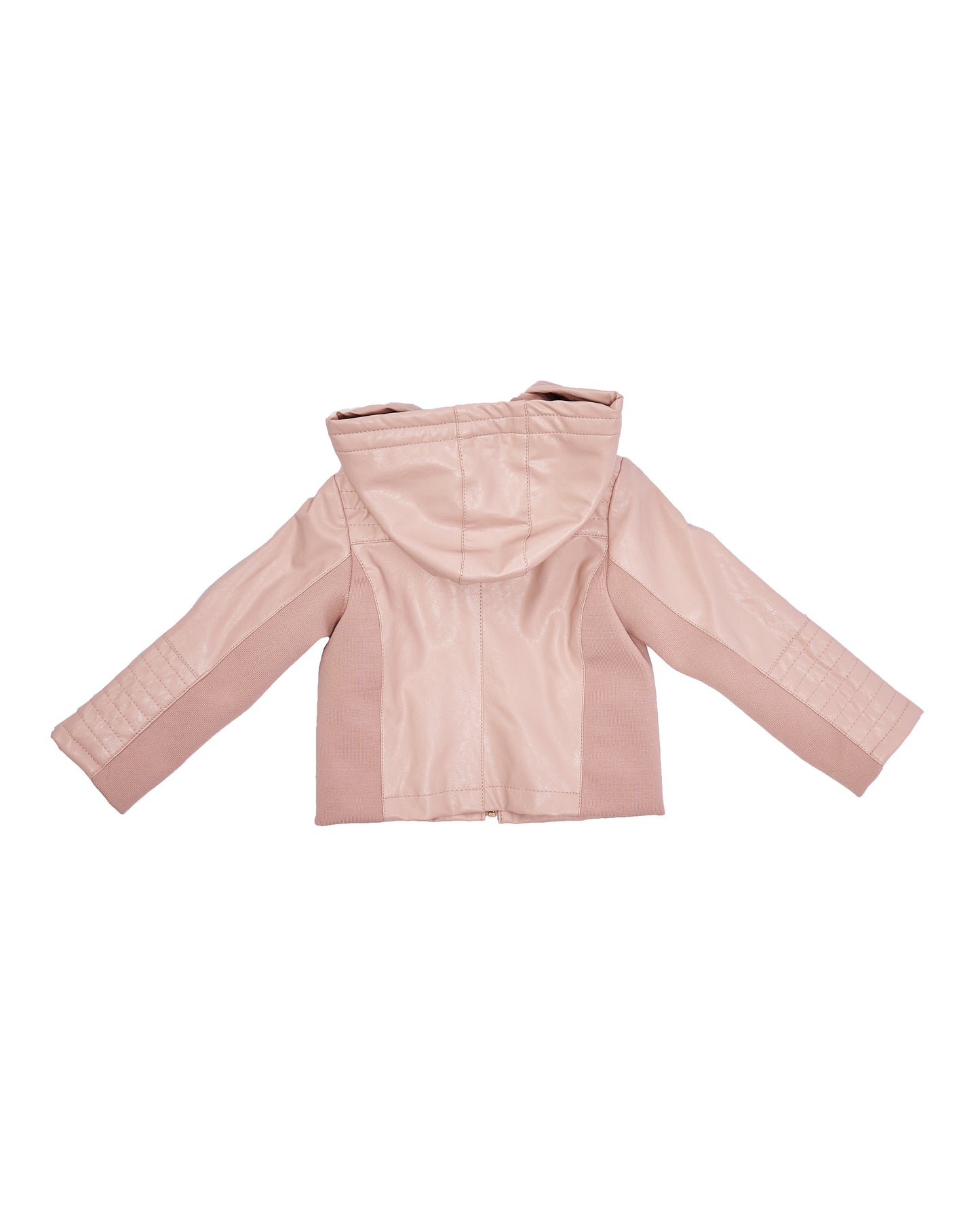 GIRLS CLOTHING - FAUX FUR JACKET BLOSSOM TWINSET