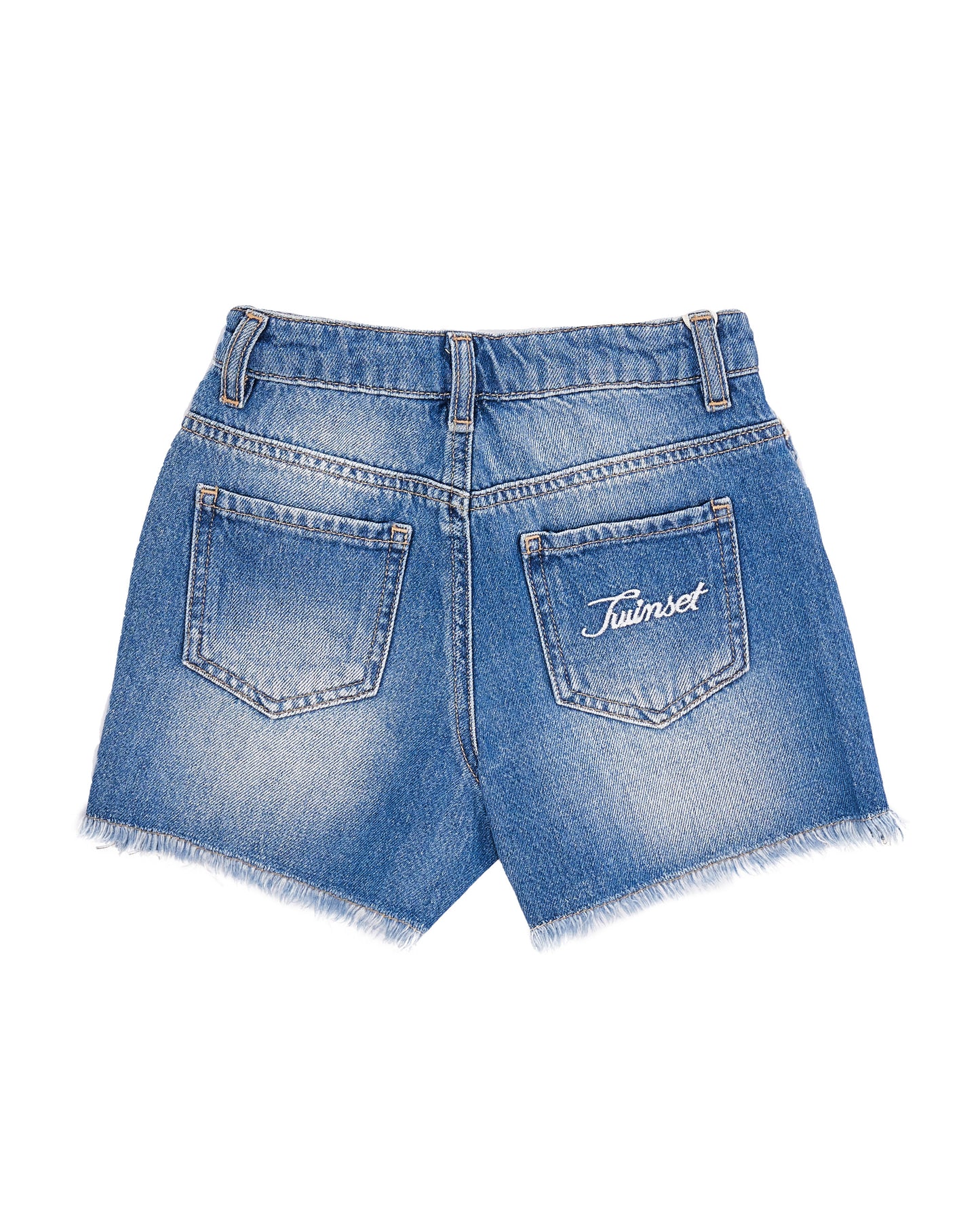 ROPA PARA NIÑAS - SHORTS JEANS DENIM MEDIO TWINSET
