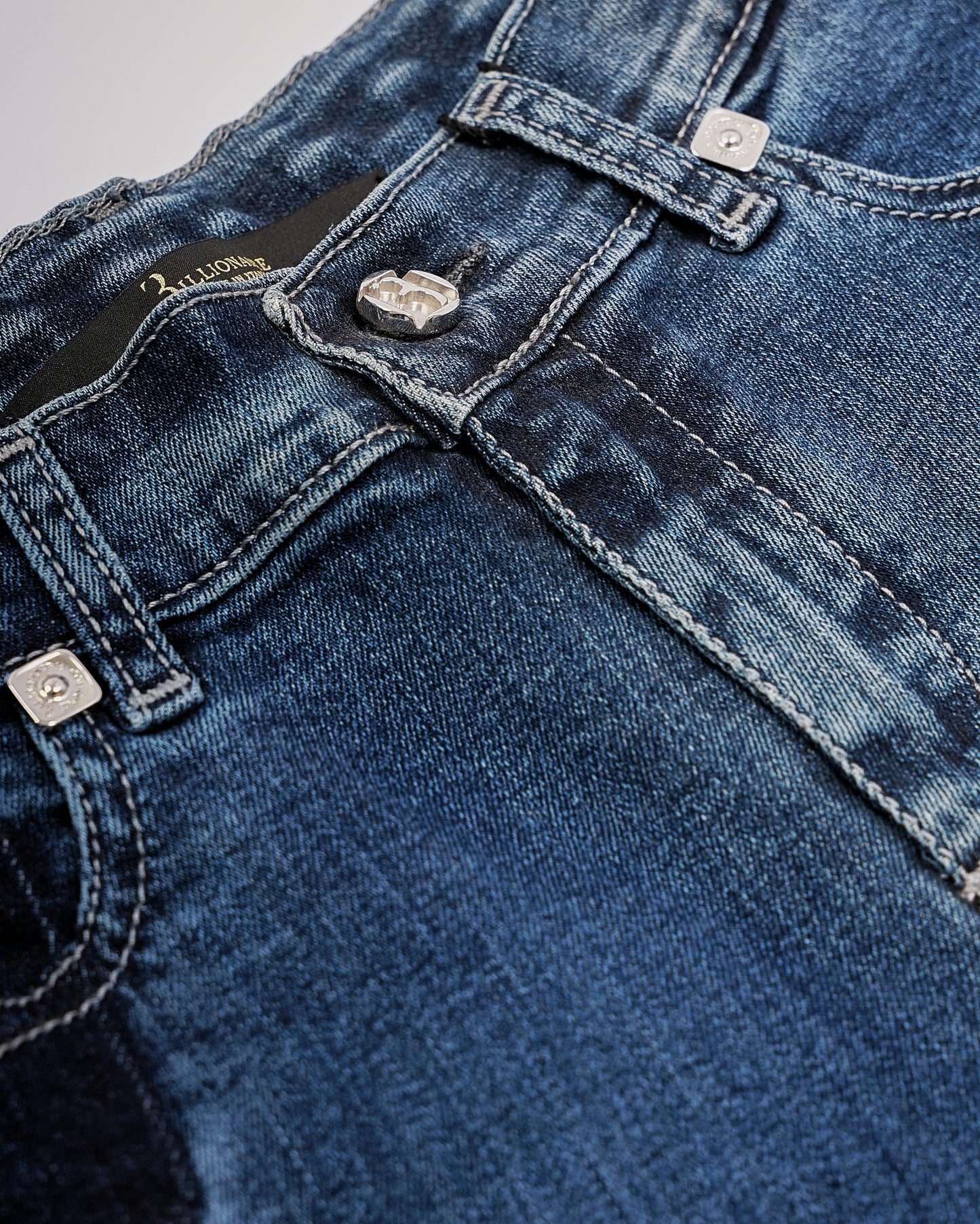 ROPA PARA NIÑOS - Tejanos azul claro fit Billionaire Junior "Noble Wild"